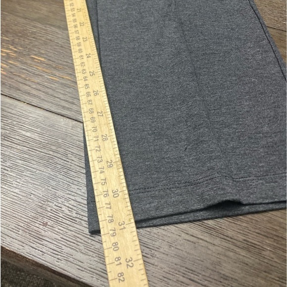 Cato Grey Rayon Stretch Blend High Rise Trousers Size 18/20 W Hook Eye closure - Picture 10 of 10